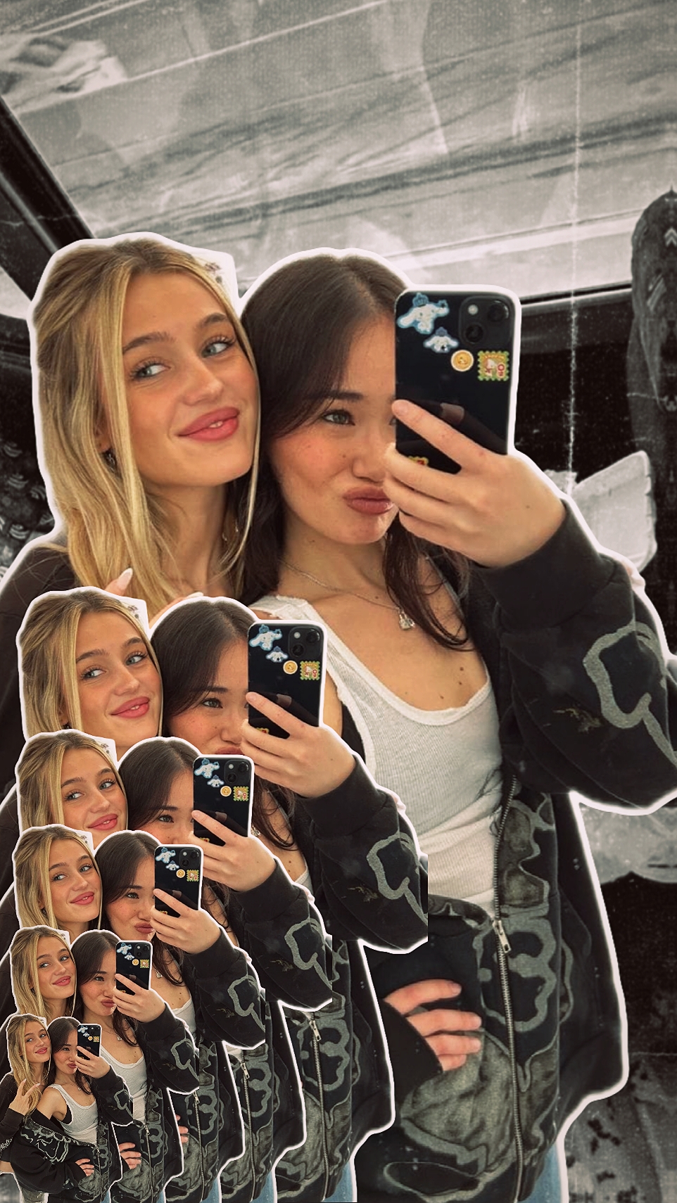 Best Friends cutout