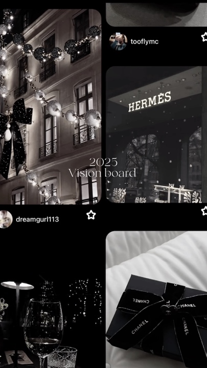 2025 VISION BOARD >>