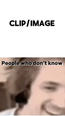 People who know…