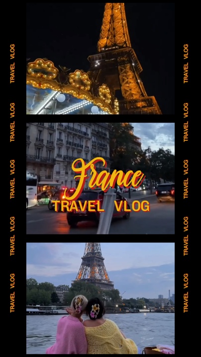 Vlog de voyage en France
