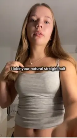 Natural curly hair