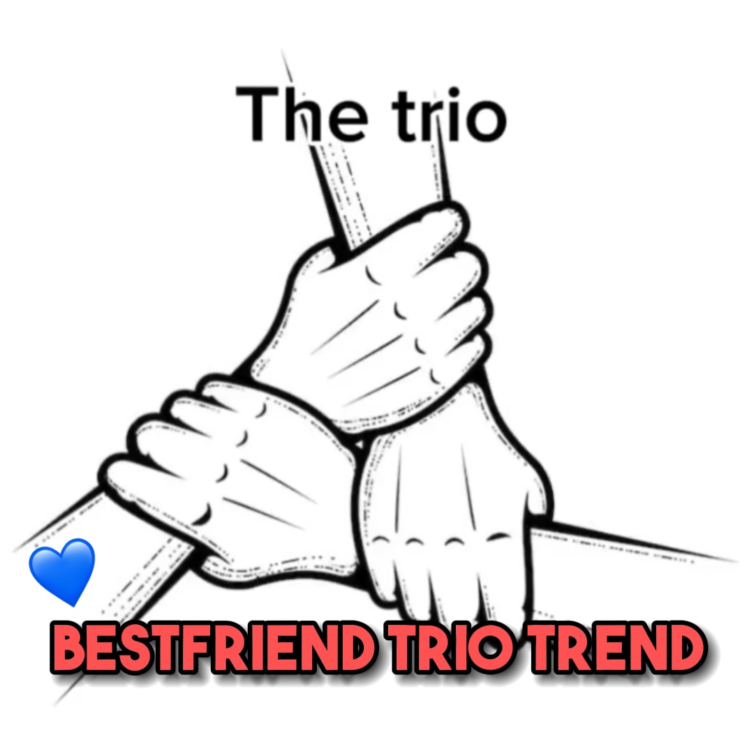 The trio💙🔥