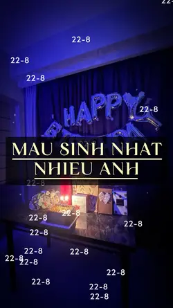 MẪU SINH NHẬT
