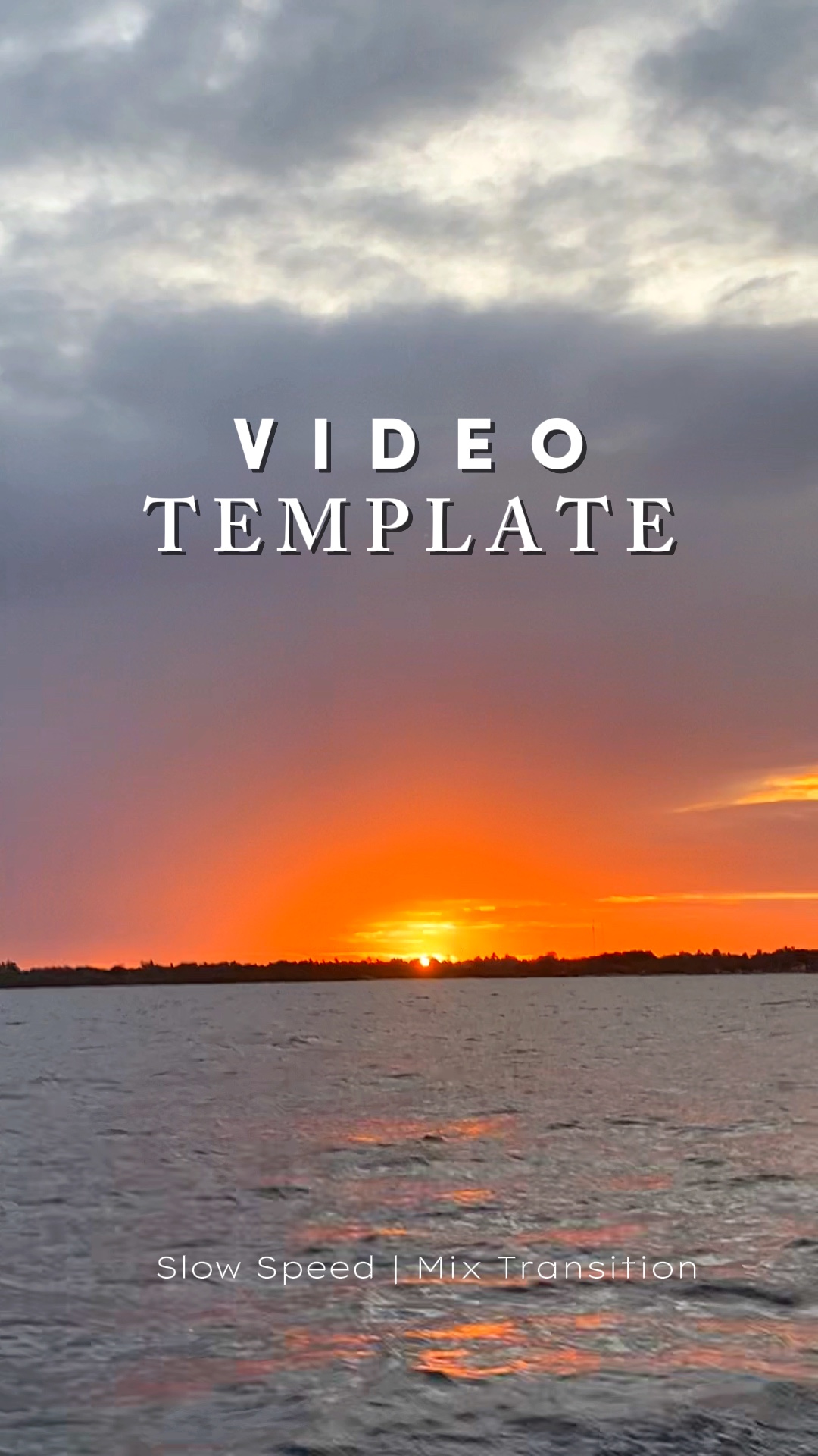 Modèle de vidéo de voyage
