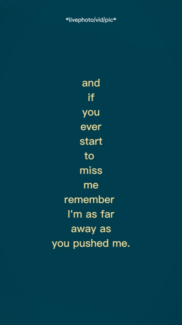 andifyoueverstarttom