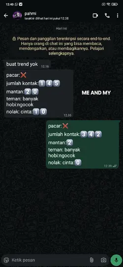 trend chat bareng