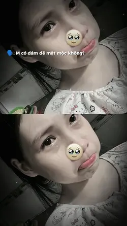 M có dám để mặt mộc