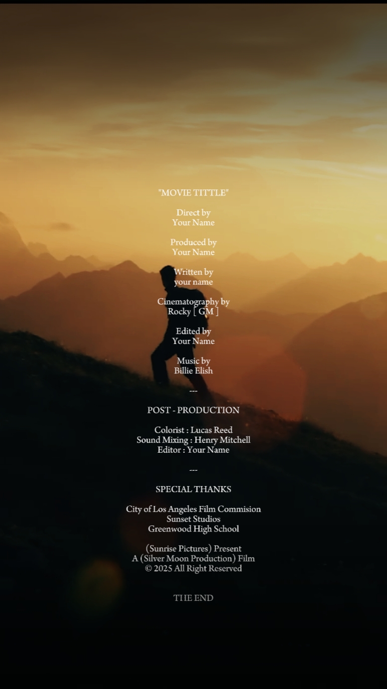 Ending Film Movie