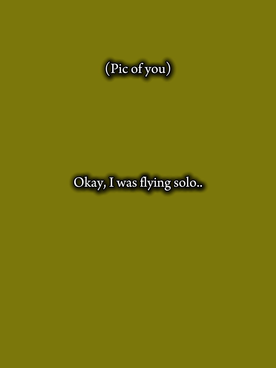 flying solo