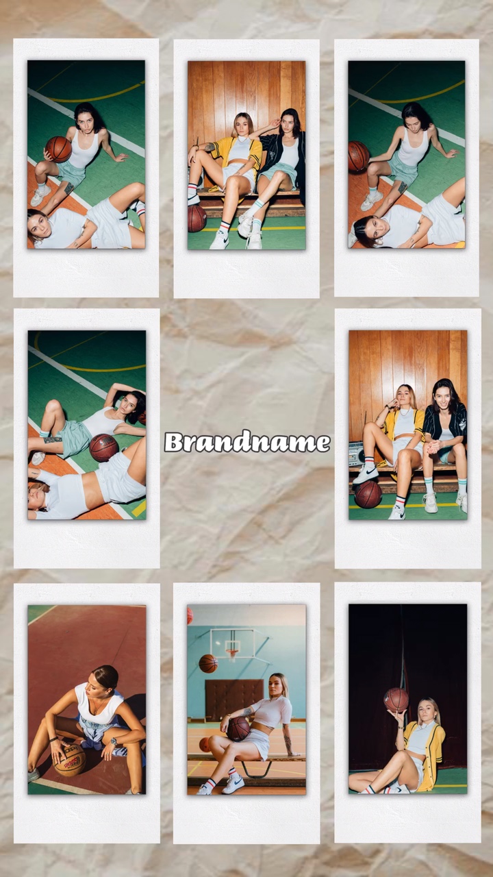 Display ng Produkto ng Basketbol Magaan at Madali at Bukas na Mga Gawain Estilo ng TikTok