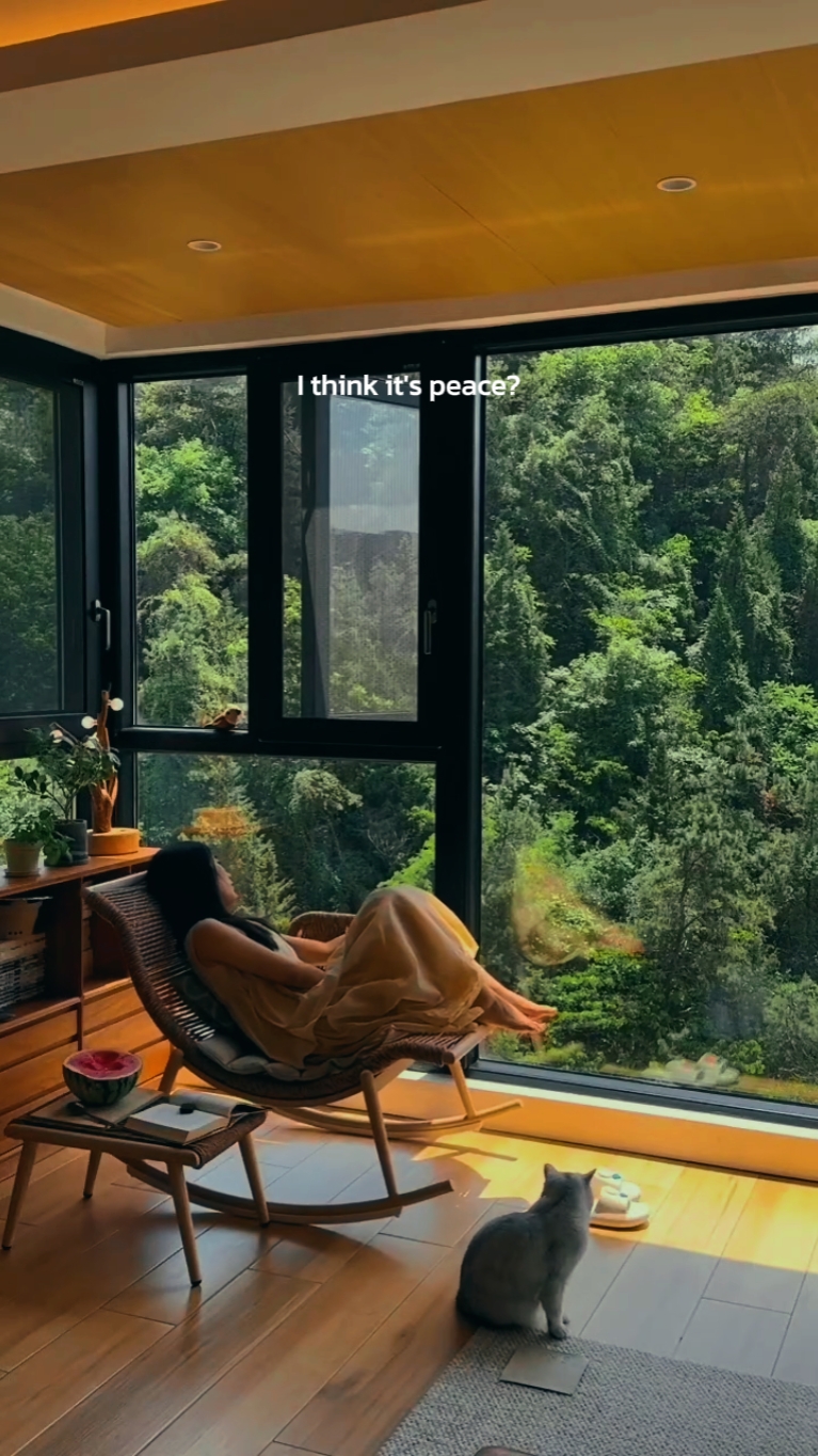 Eu acho que é paz?