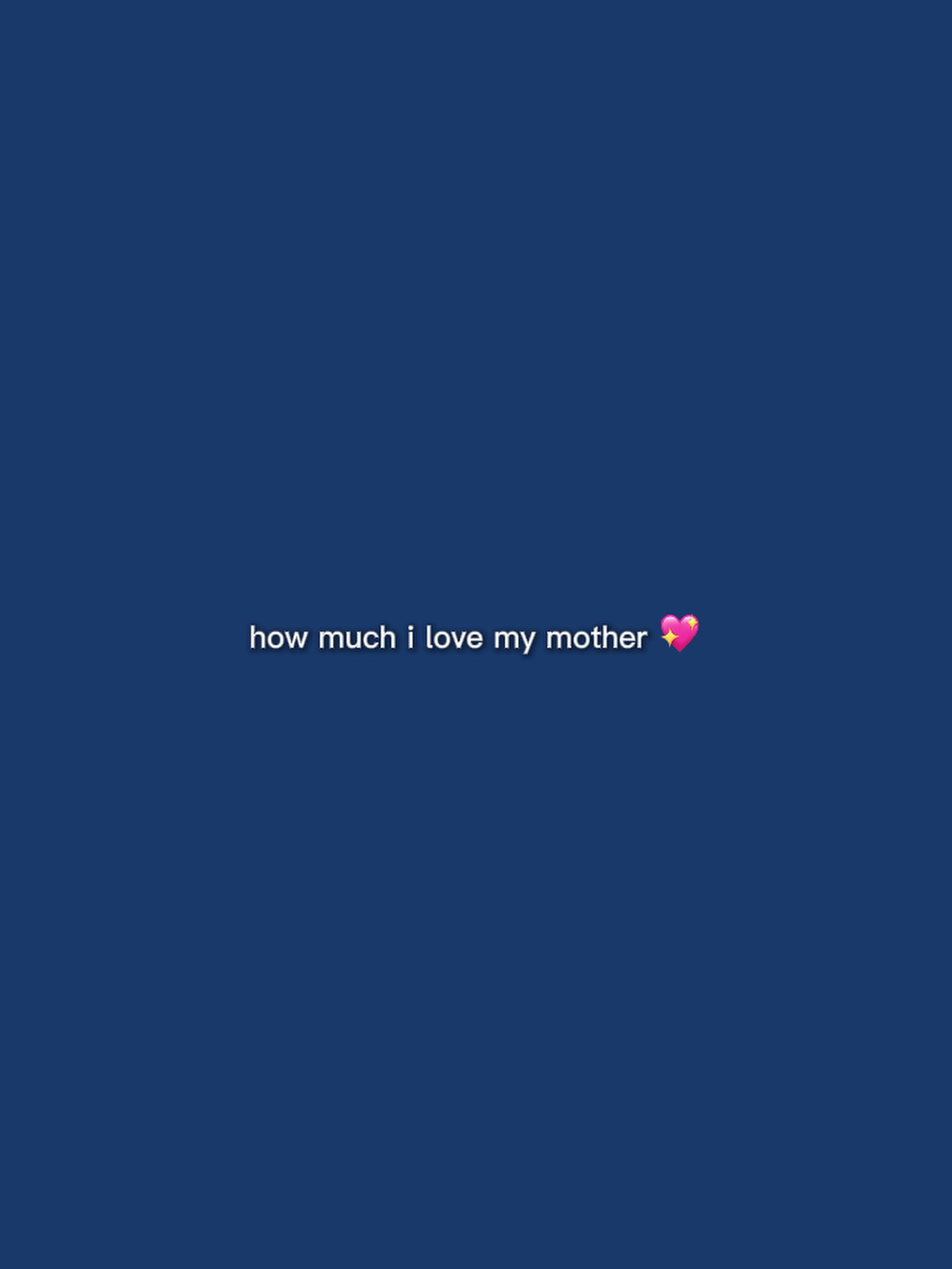 J'aime ma mère