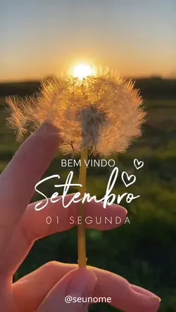 BEM VINDO SETEMBRO