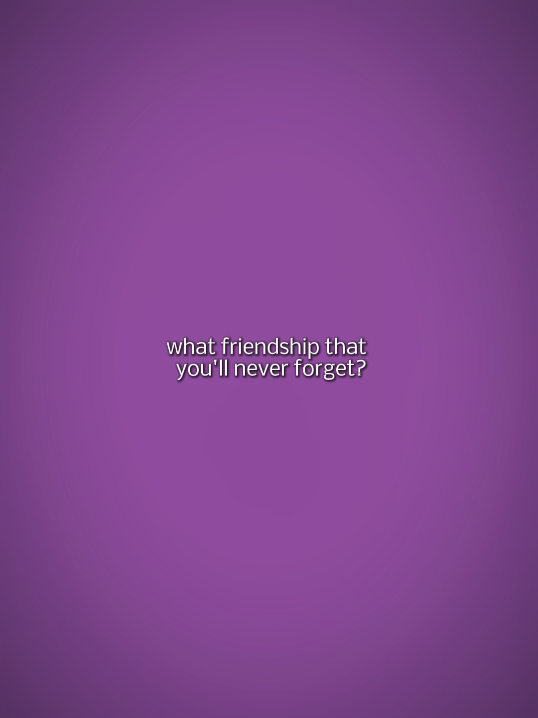 friendship 