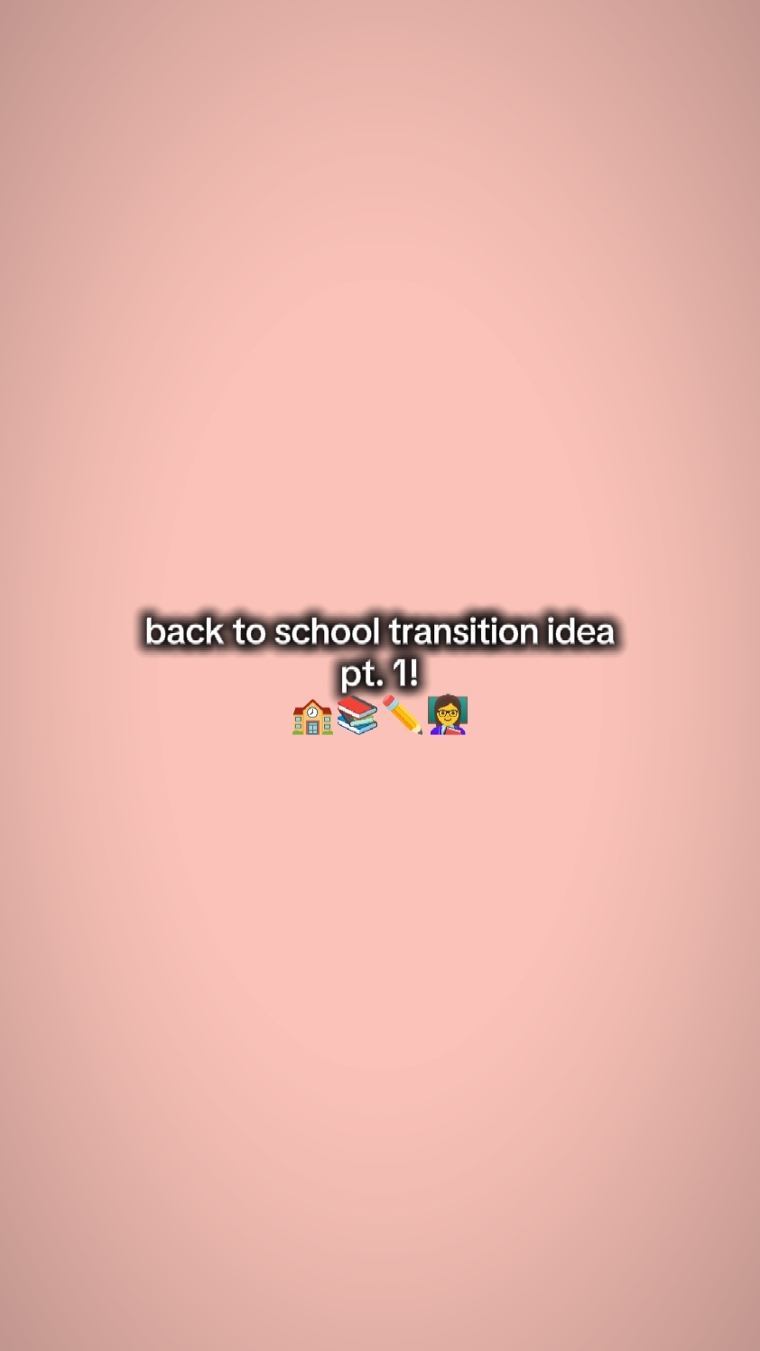 back to school