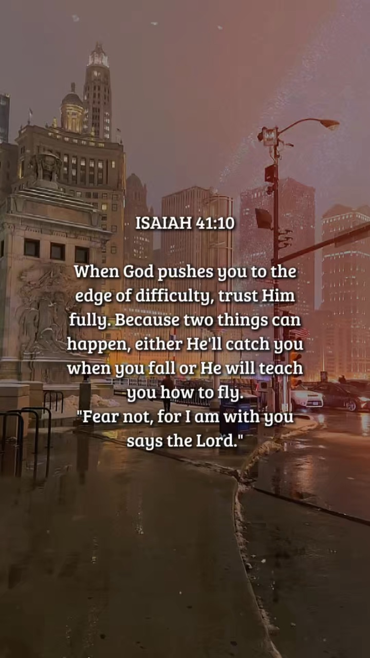 ISAIAH 41: 10