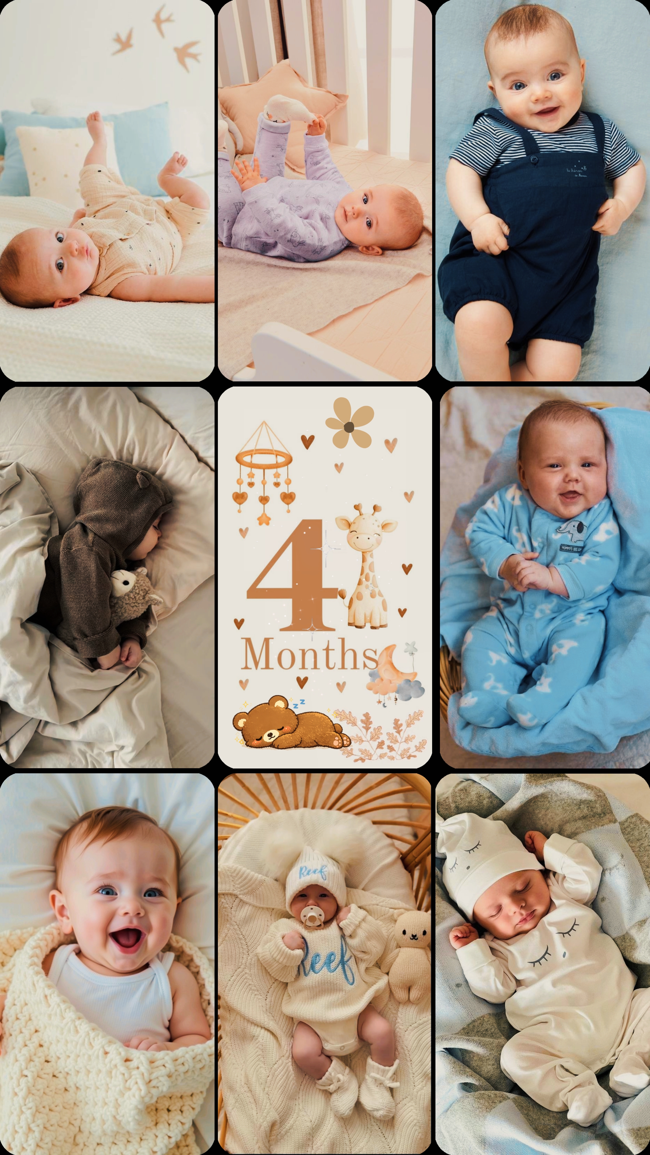 4 Months Old Baby 