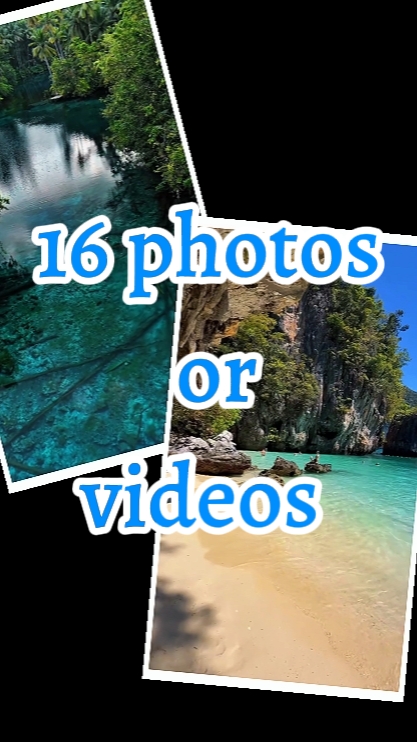 16 fotos o videos 