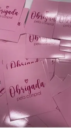Cartão Agradecimento