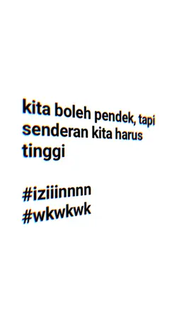 kita boleh pendek 