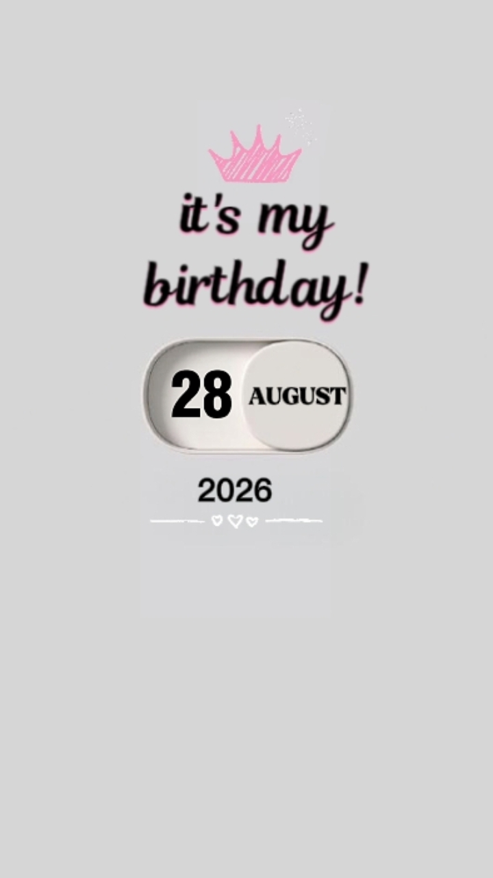 CUMPLEAÑOS 28 DE AGOSTO 