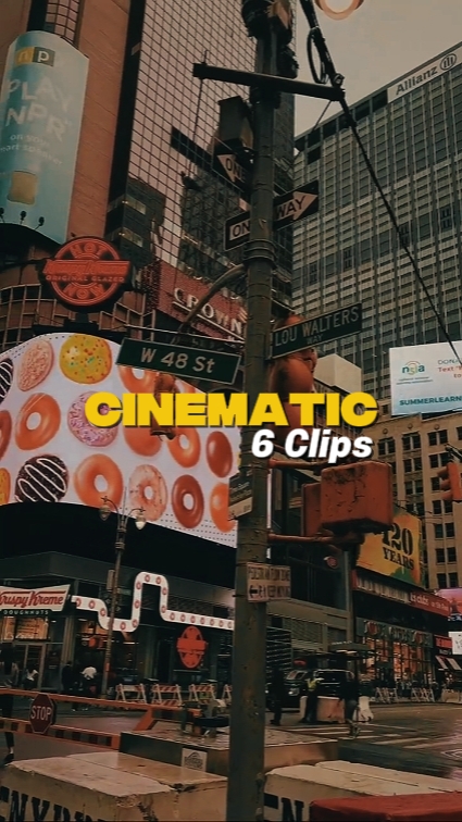 6 Clips Cinematic