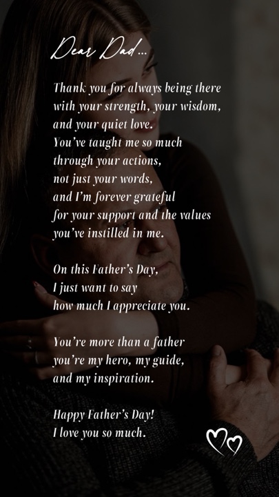 Father Day Letter