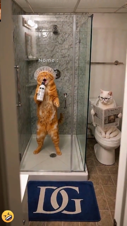 Singende Katze 