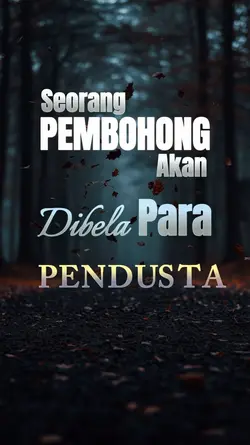 Pembohong....