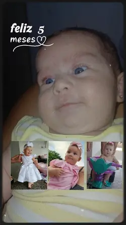 5 meses da princesa 
