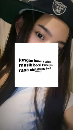 JANGAN KARENA USIA