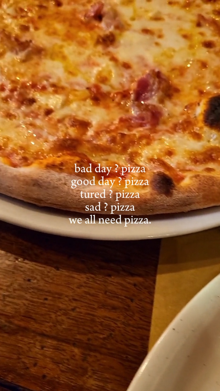 Todos necesitamos pizza