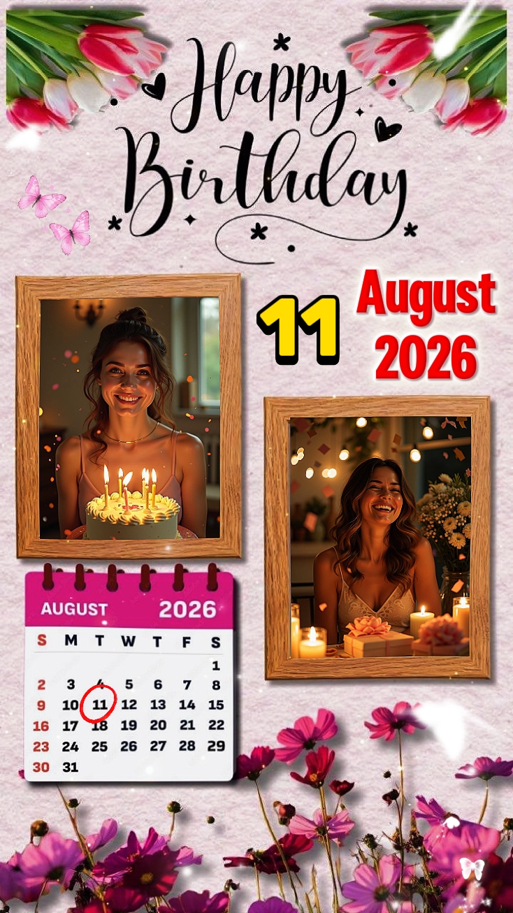HBD 11 August 2026
