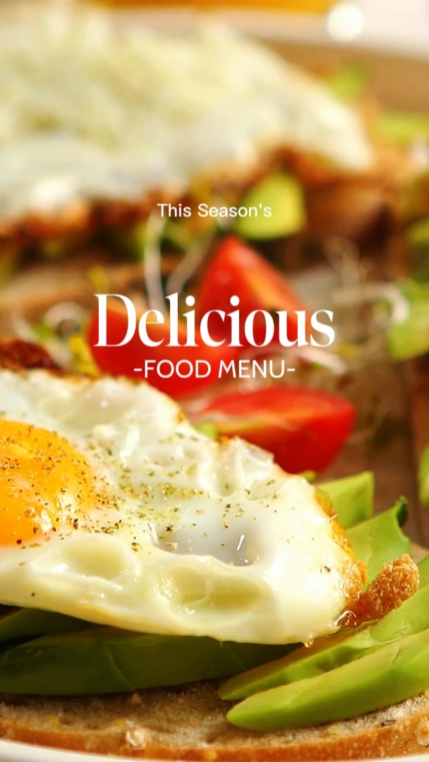 Delicious menu