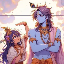 Krishna Radha couple
