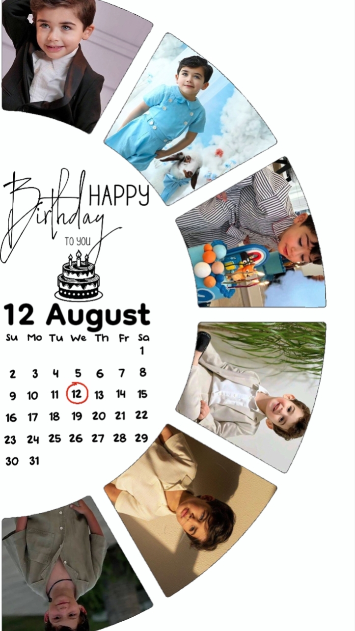 Hbd son 12August