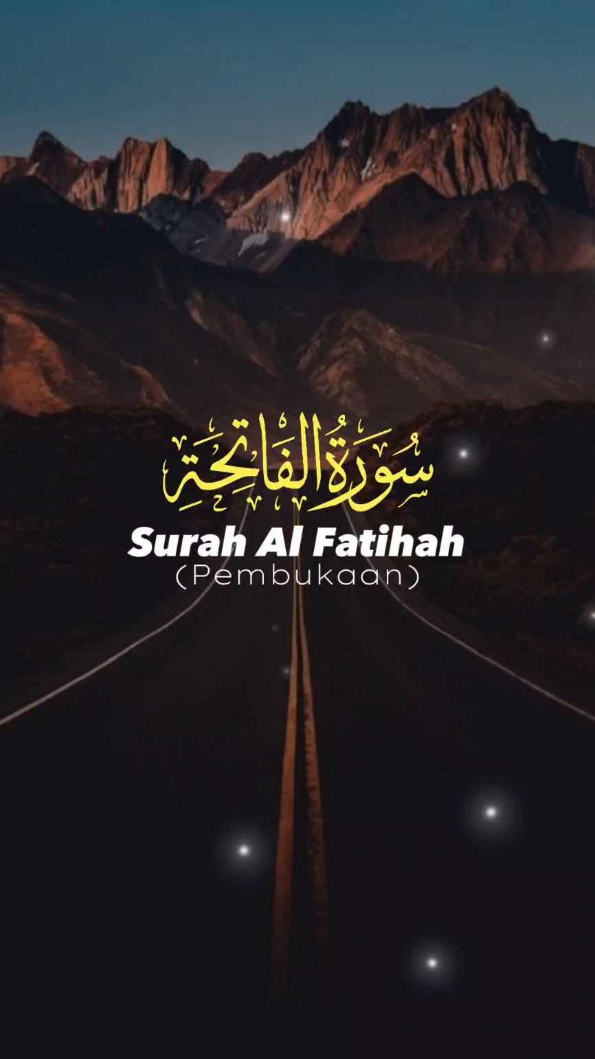 Surat Al Fatihah