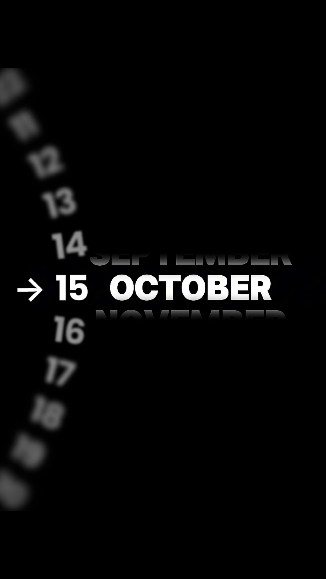 Anniv 15 October