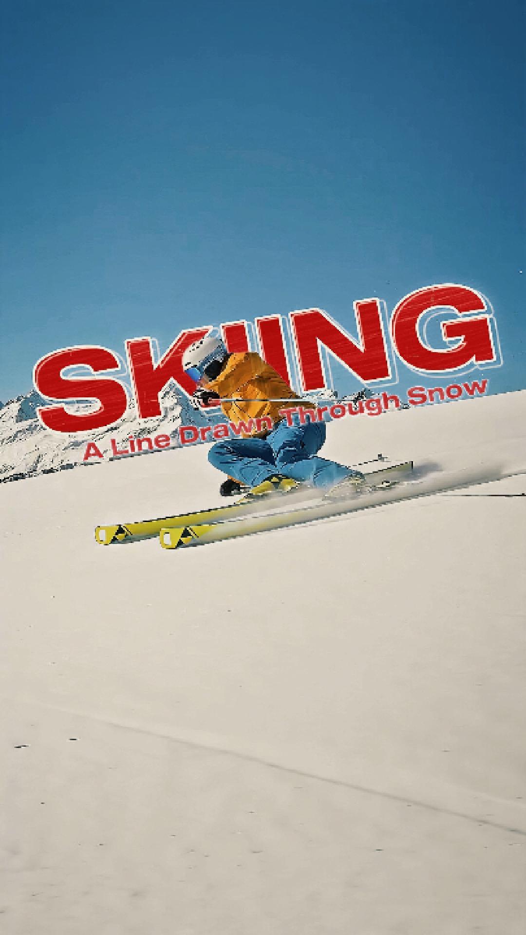 skiing