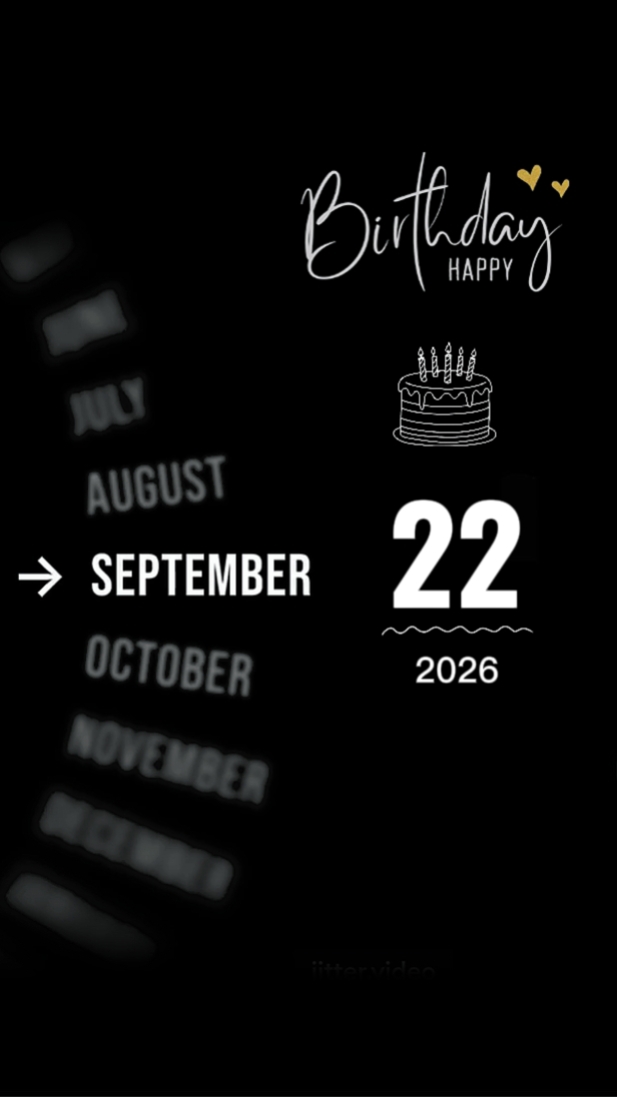Birthday 22 September 