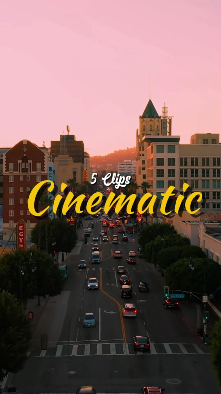 5 CLIPS CINEMATIC
