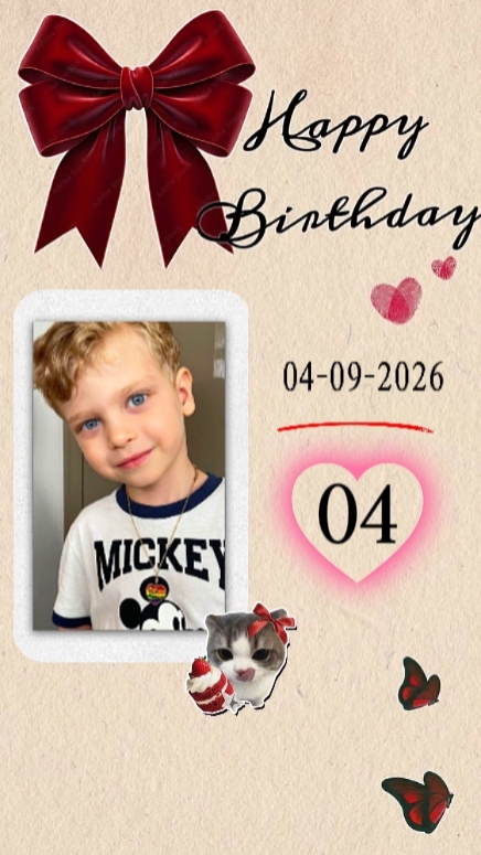 HBD SON 04 SEP
