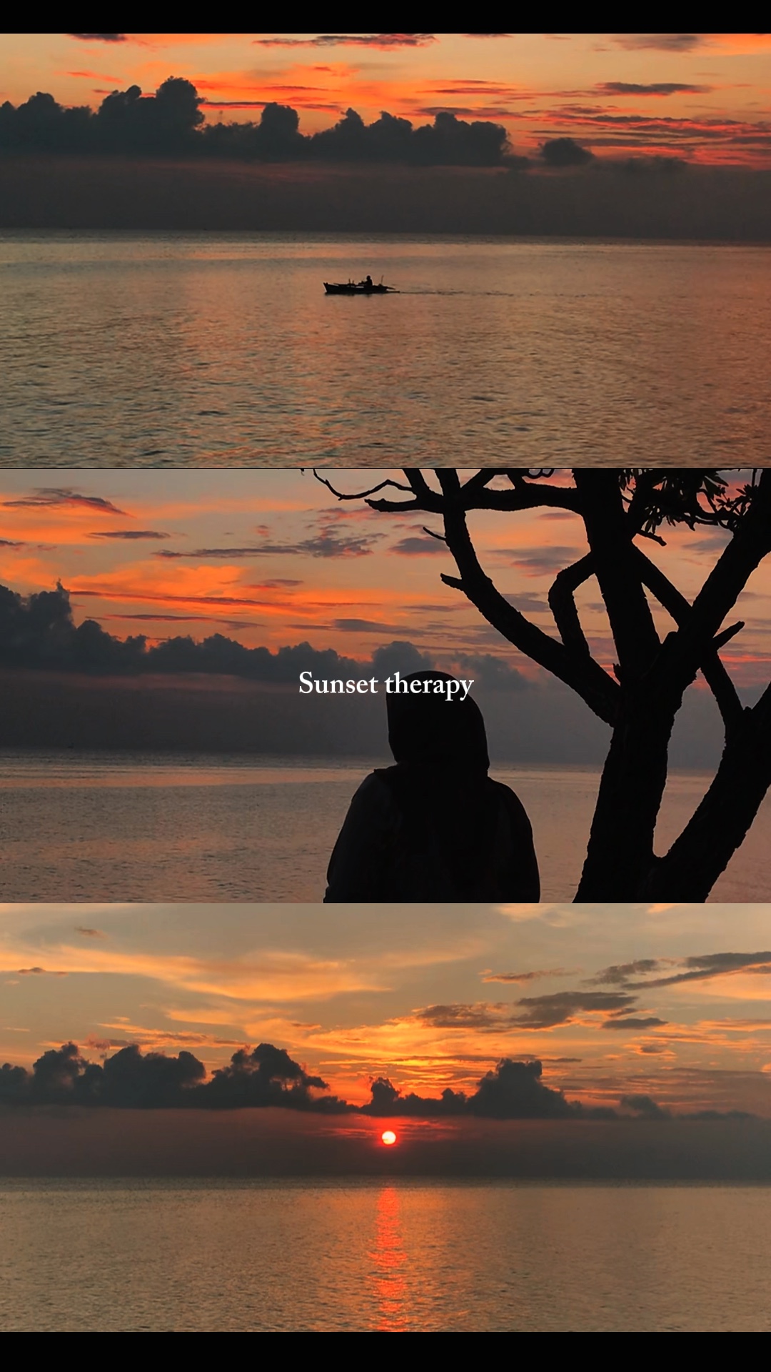 Thérapie au coucher du soleil