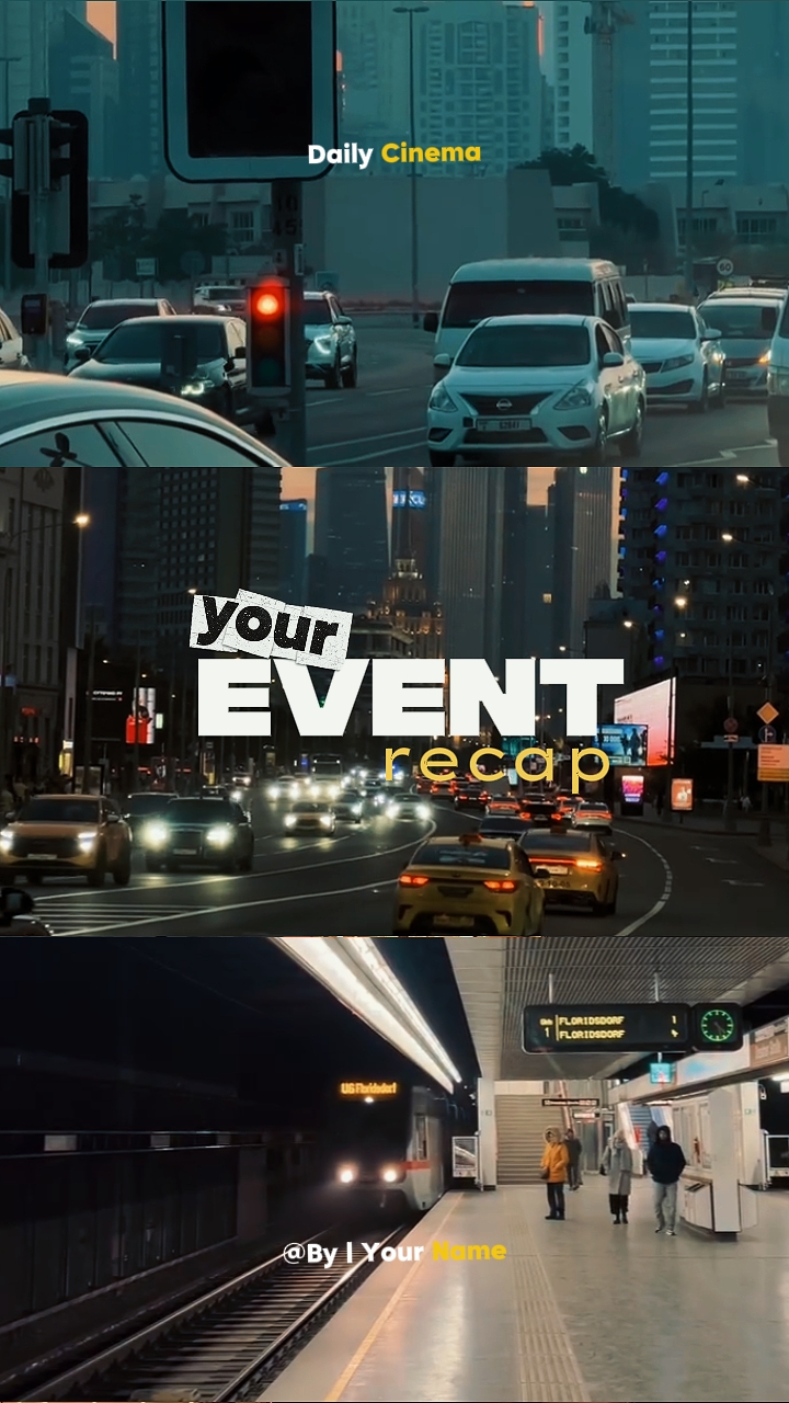 your event recap