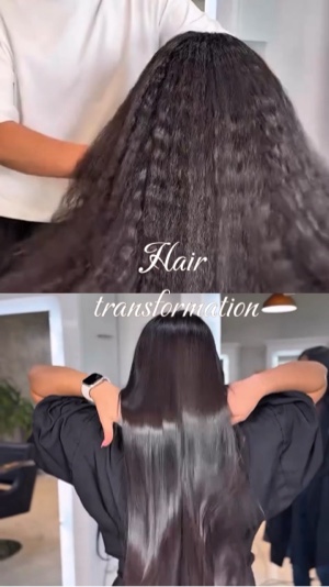 Hair transformation