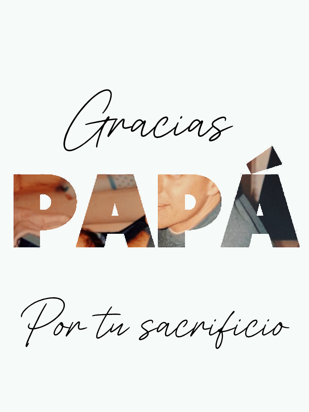 Feliz día papá