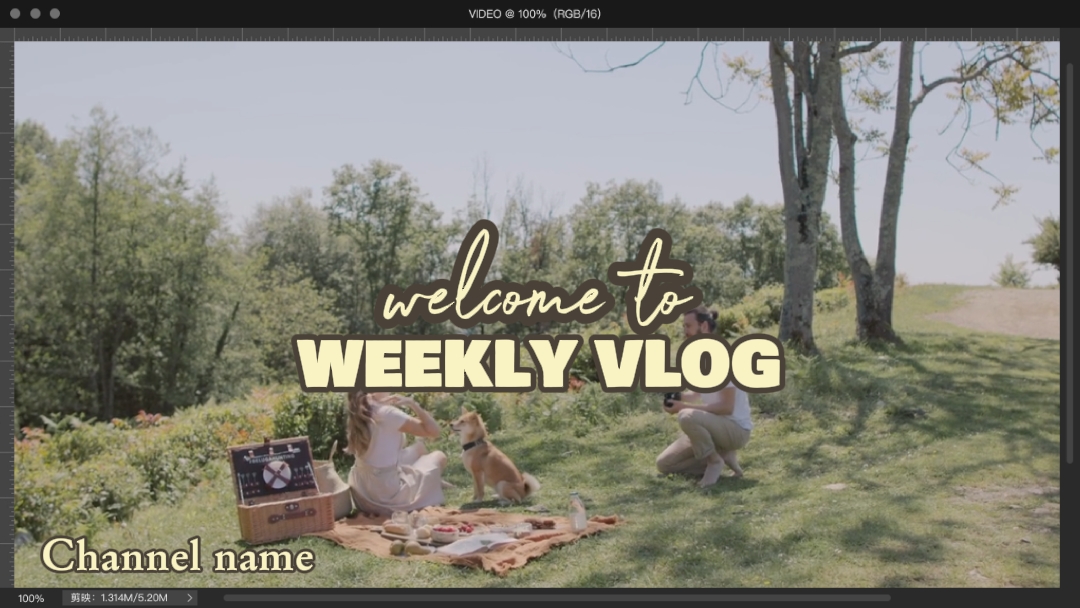 Pang-araw-araw na Vlog Intro