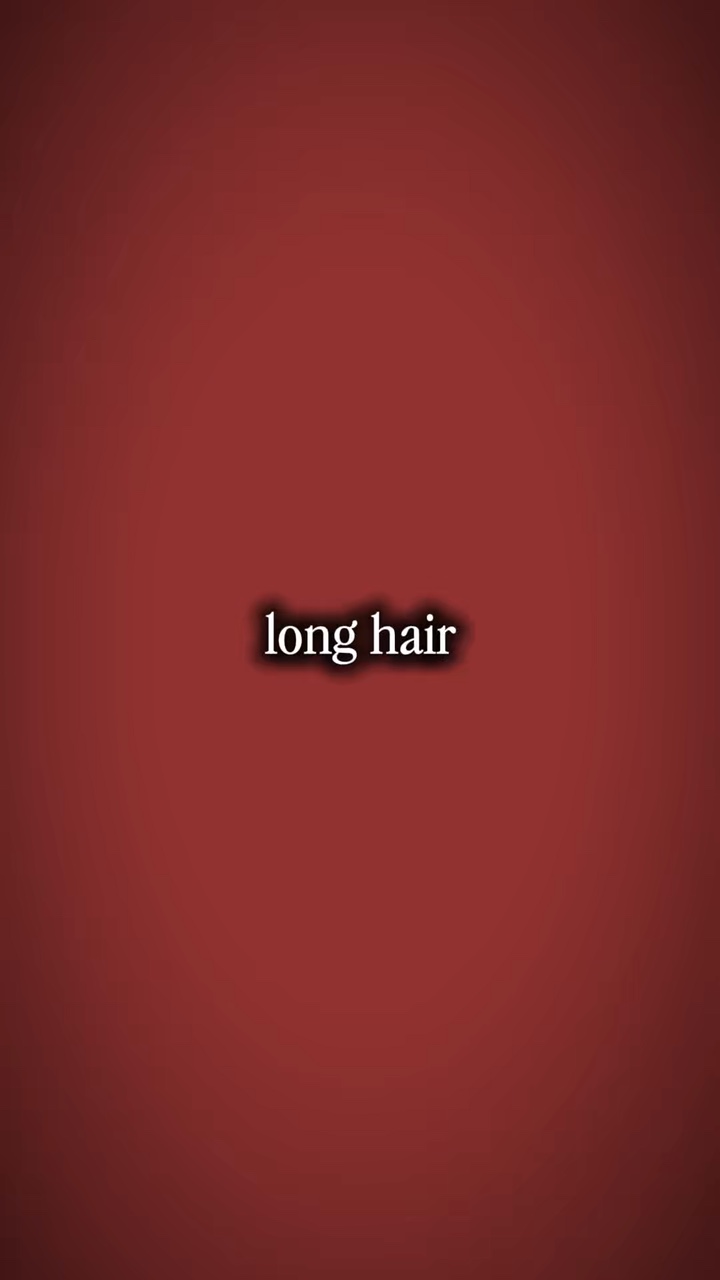 long hair short hair