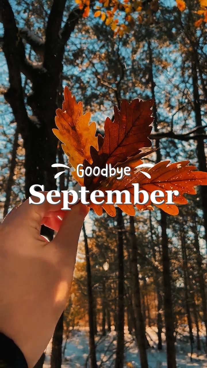 Adiós septiembre