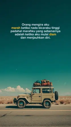 Diam dan menjauh